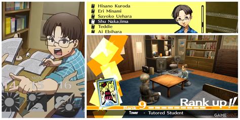 shu social link|Persona 4 Golden: Shu Social Link Guide